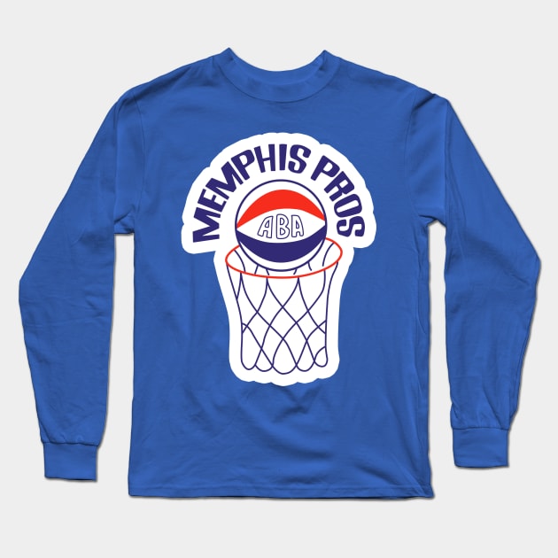 DEFUNCT - MEMPHIS PROS Long Sleeve T-Shirt by LocalZonly